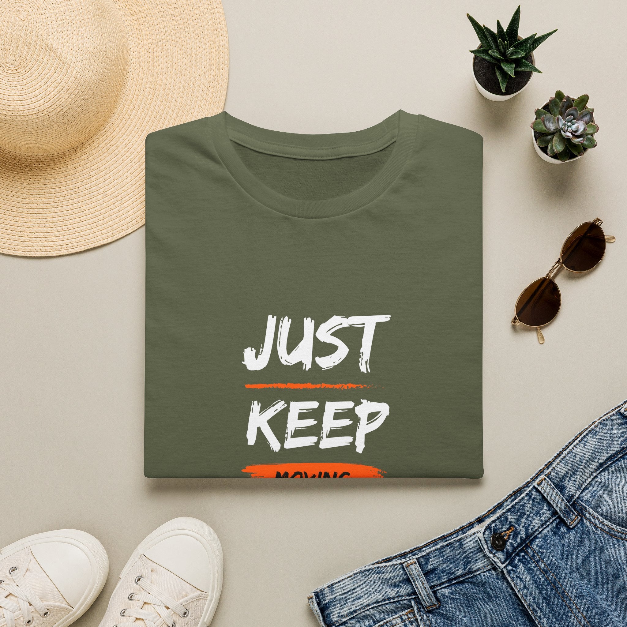Just Keep Moving Forward T-shirt