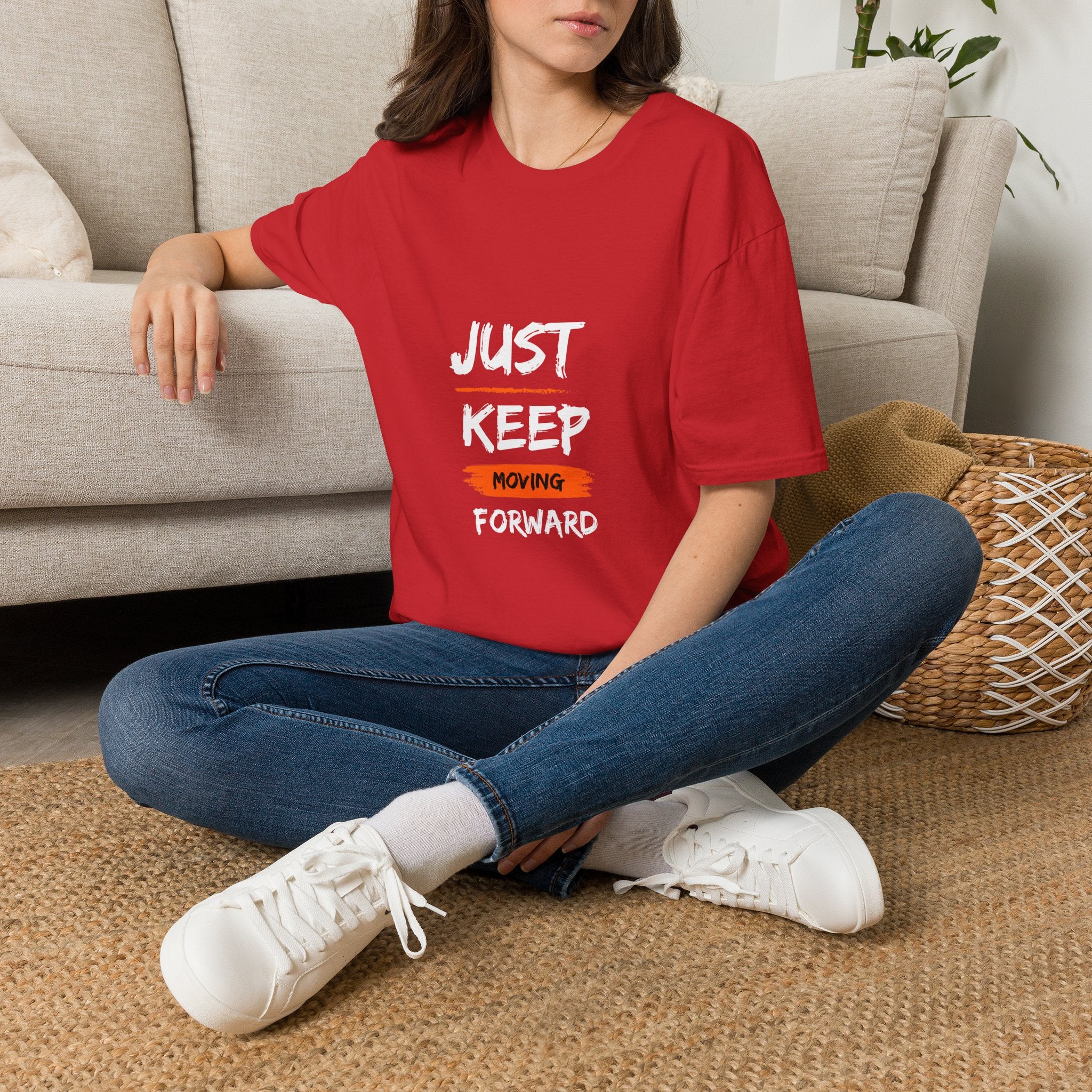 Just Keep Moving Forward T-shirt