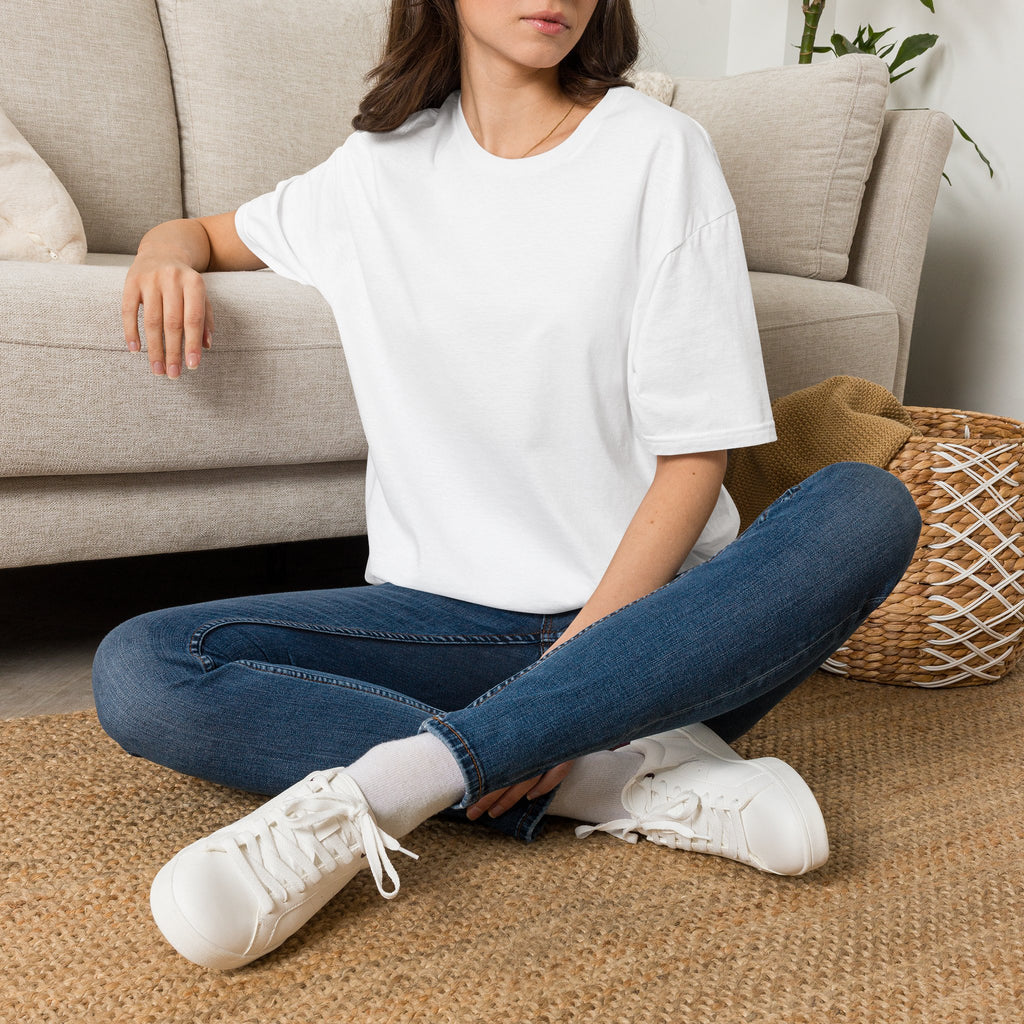 Minimal White Crewneck T‑Shirt — Classic Everyday Tee