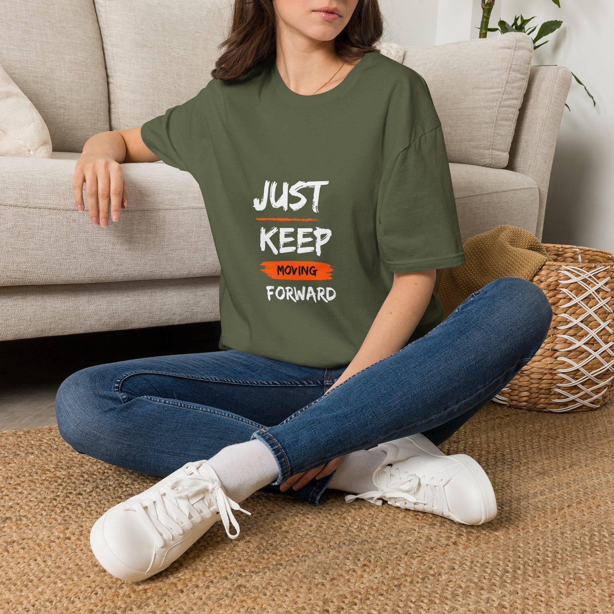 Just Keep Moving Forward T-shirt