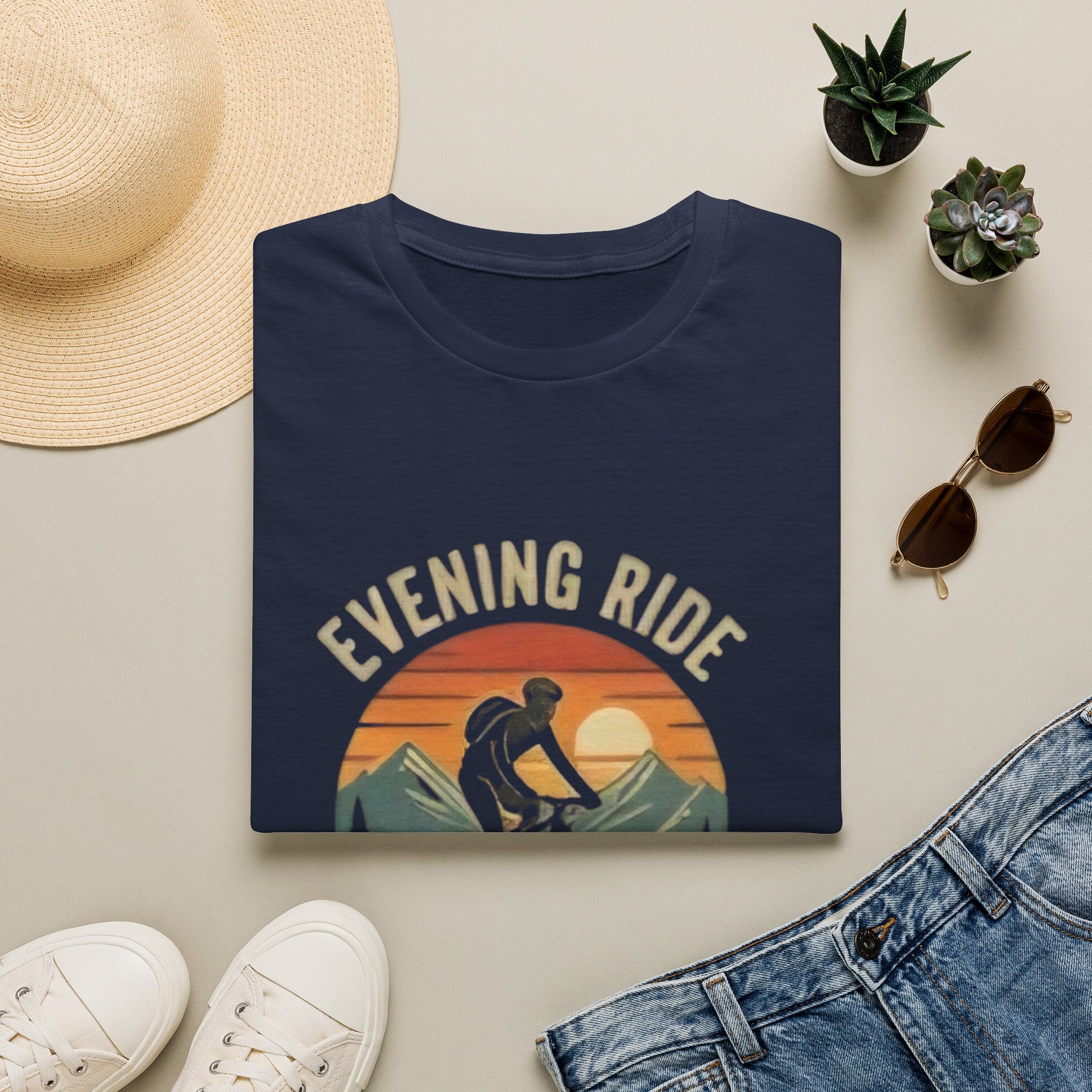 Evening Ride Bicycle T-shirt