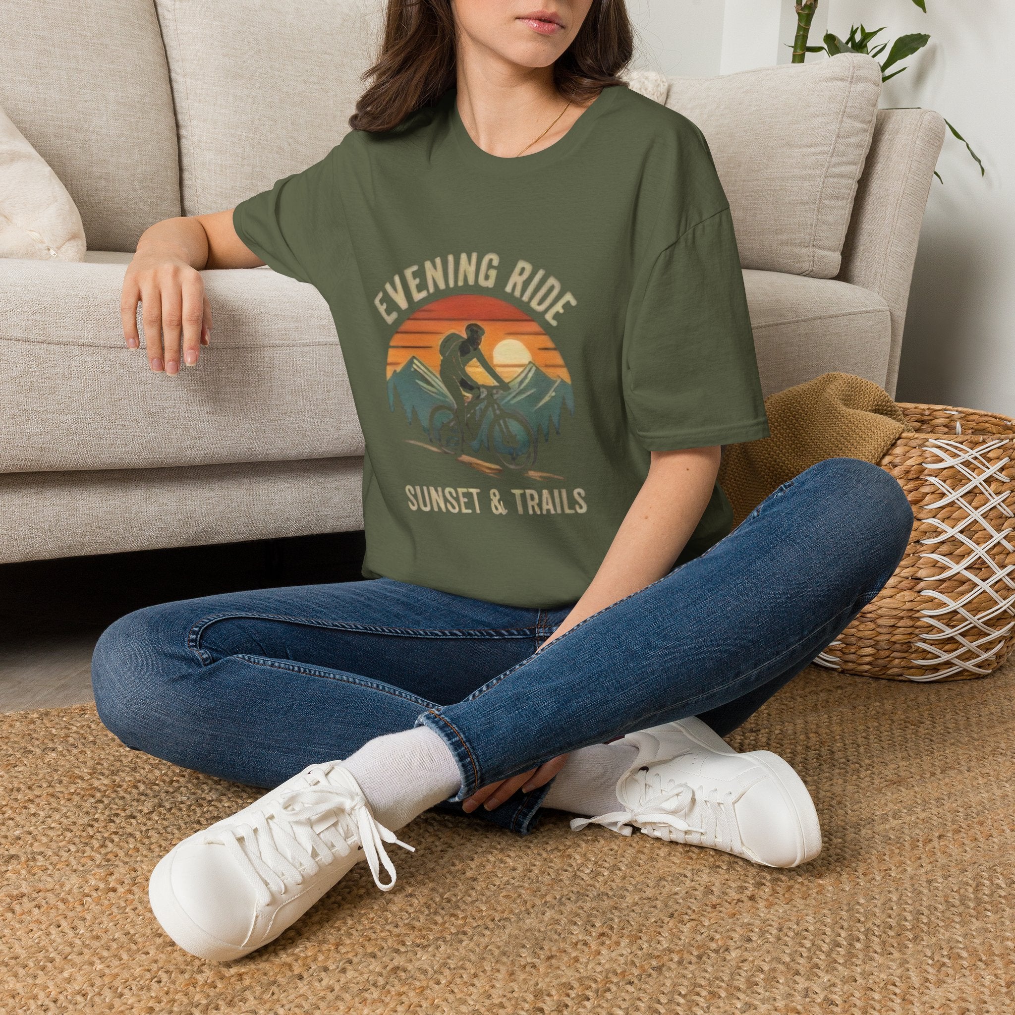 Evening Ride Bicycle T-shirt